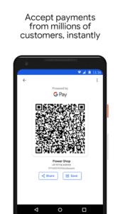 google pay qrcode payment capture