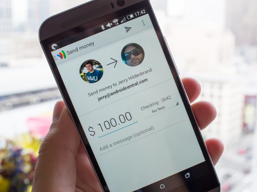 Send money to anyone with a Google Wallet account.