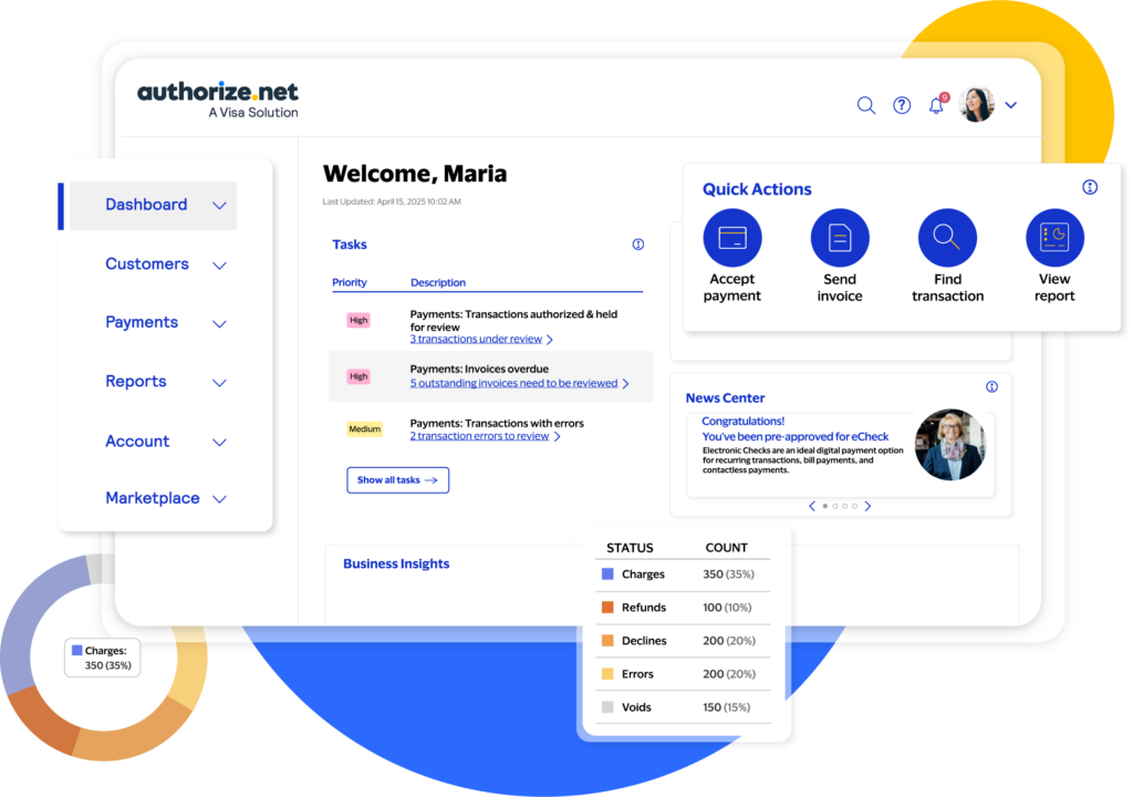 Welcome to Authorize.net